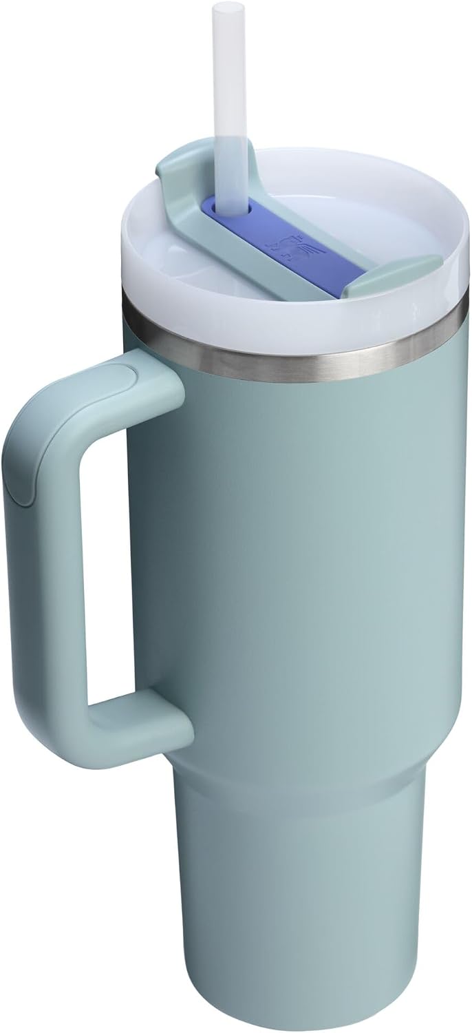 Stanley Quencher H2.0-Vaso de acero inox. con asa, pajilla y tapa F...