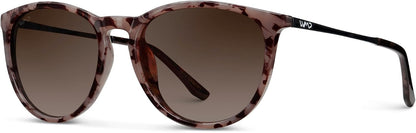 WearMe Pro Gafas de sol polarizadas redondas para mujer, protección...