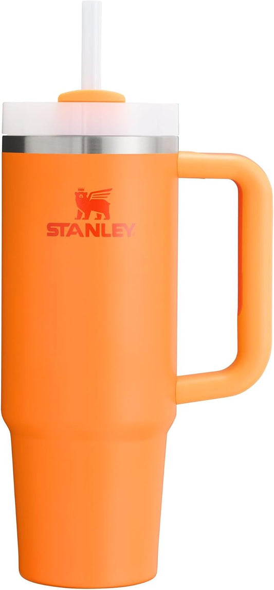 Stanley Quencher H2.0 - Vaso con asa y pajita, tapa de 3 posiciones...