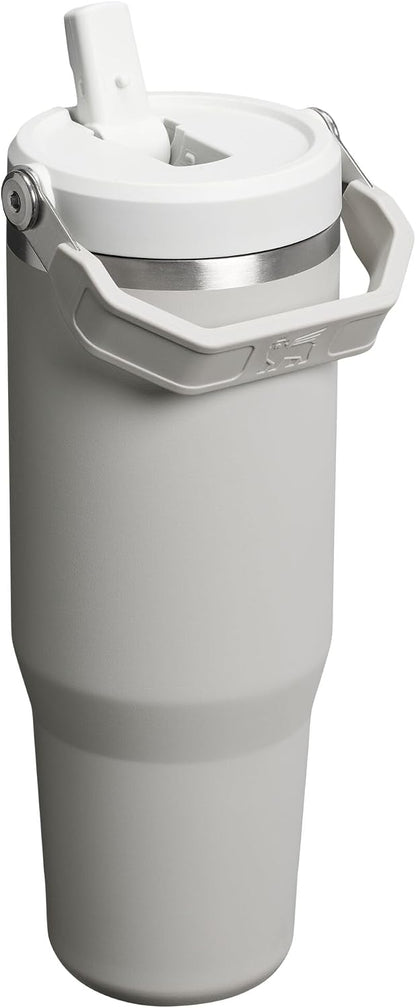 STANLEY IceFlow 2.0 - Vaso con pajita, 30 onzas, color ceniza | Asa...