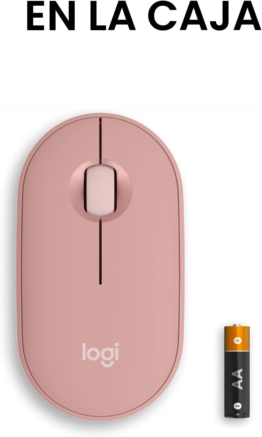 Ratón inalámbrico Bluetooth Logitech M350s Pebble 2 - Tonal Rose |...