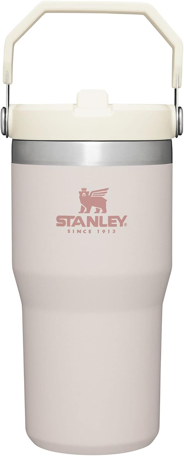 Stanley IceFlow - Vaso con popote con asa, de 20 onzas, tapa girato...