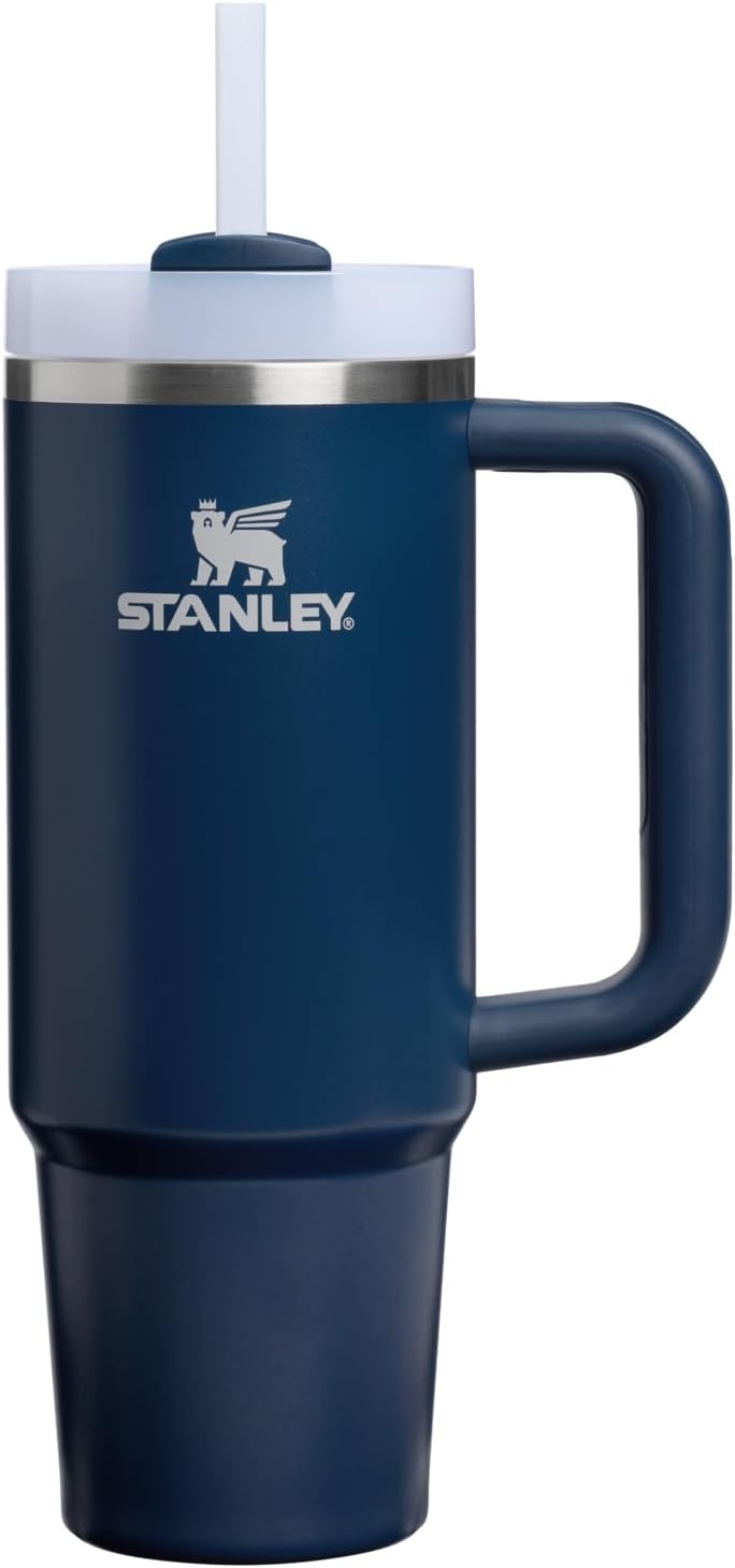 Vaso STANLEY Quencher H2.0 Flow State, 30 oz, azul marino oscuro |...