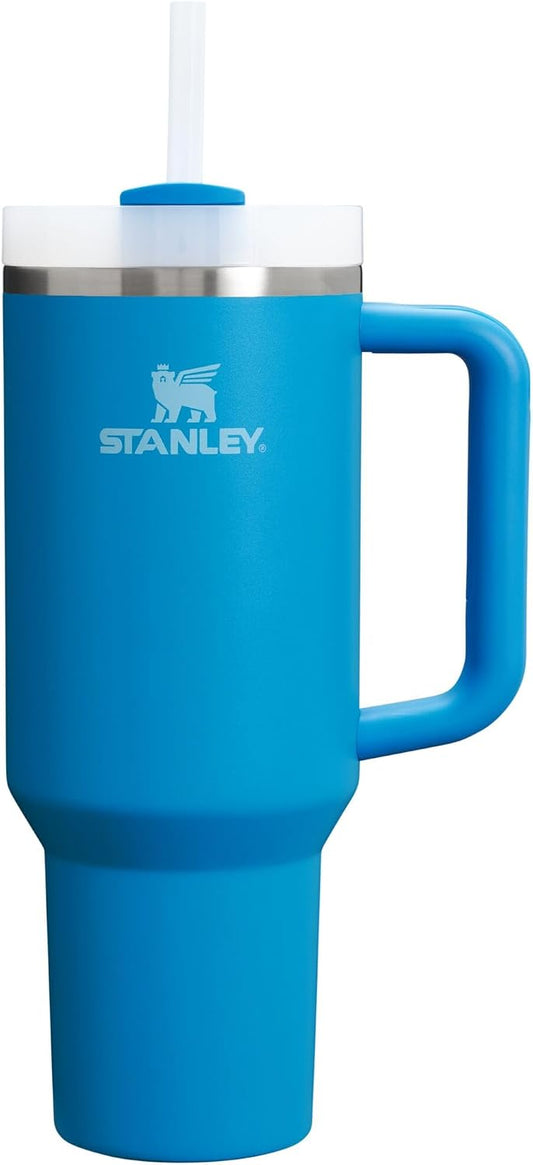 Stanley Quencher H2.0 - Vaso de acero inoxidable con asa, pajilla y...