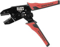 Klein Tools 3006CR - Herramienta de crimpado para terminales no ais...