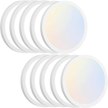 Brightever Lámpara de techo LED de montaje empotrado de 7 pulgadas,...