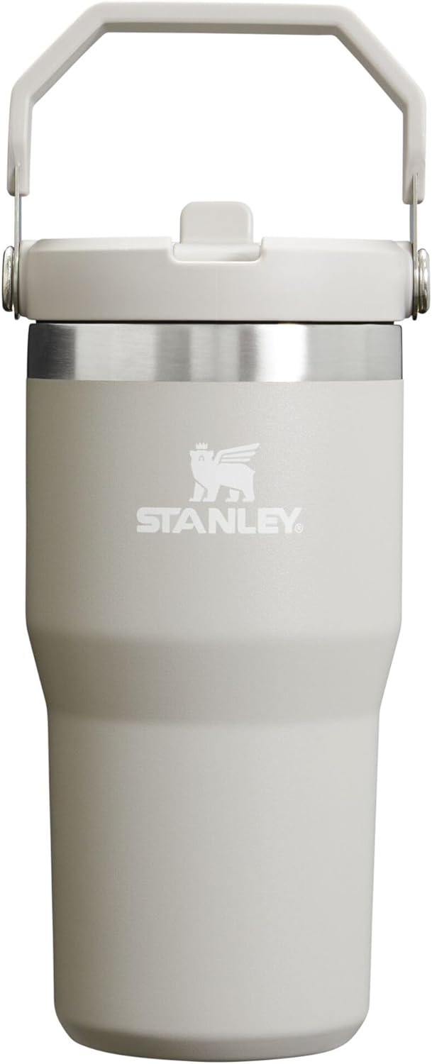 Stanley IceFlow - Vaso con pajilla abatible con asa, de 20 onzas, t...