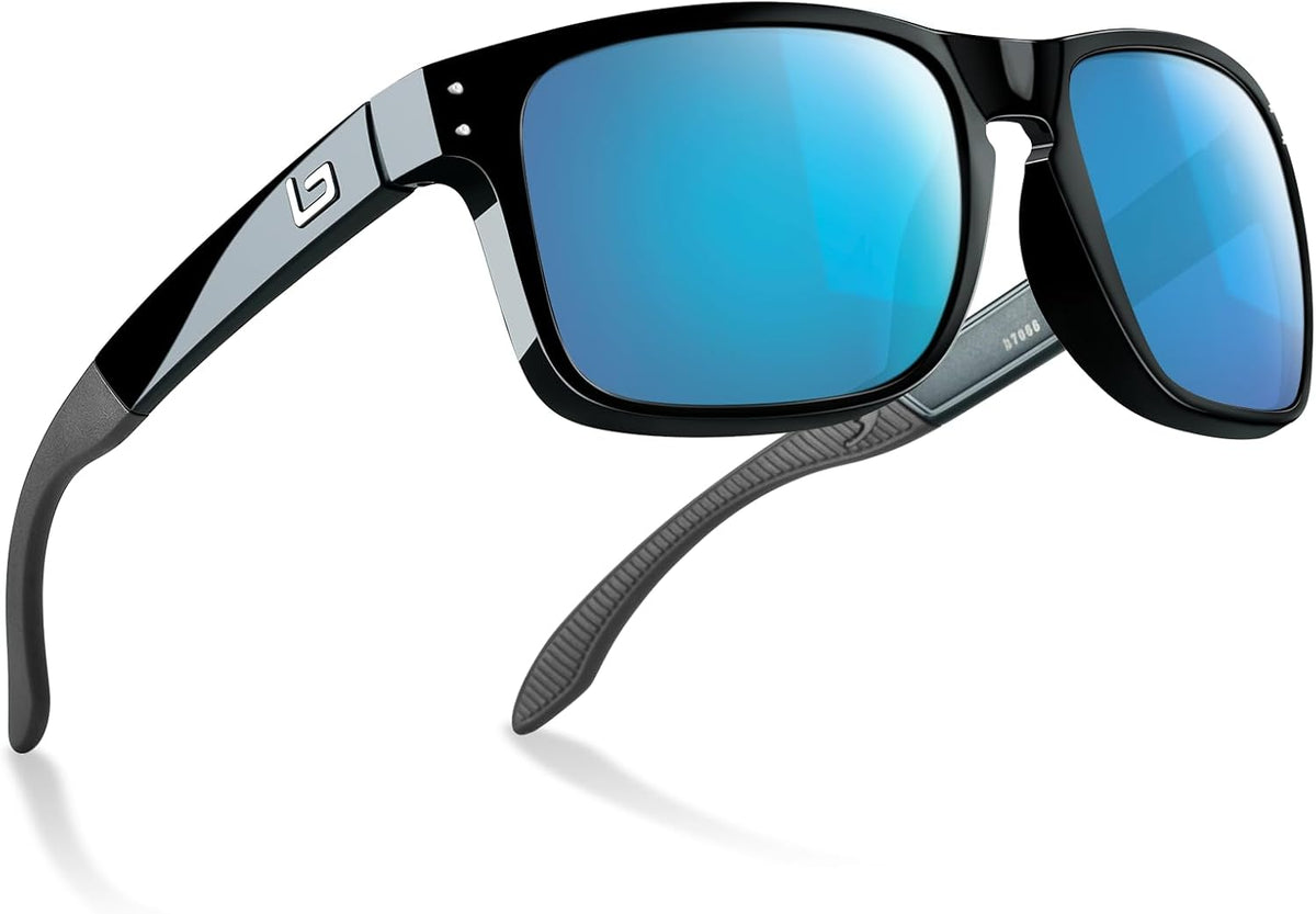 BNUS Corning Gafas de sol con lentes de vidrio para hombres y mujer...