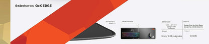 SteelSeries QcK Alfombrilla Gaming para Mouse - Tela con Borde Cosi...