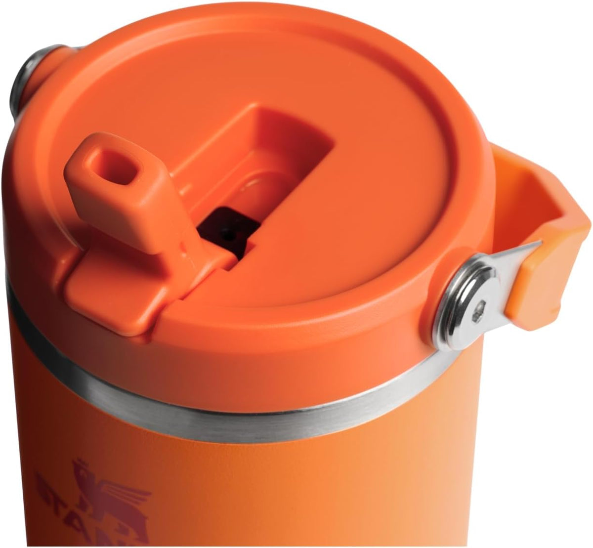 STANLEY IceFlow 2.0 - Vaso con pajita, 30 onzas, coral dorado | Asa...