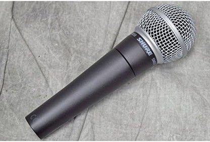 Micrófono SHURE, Negro | Micrófono vocal dinámico cardioide con int...