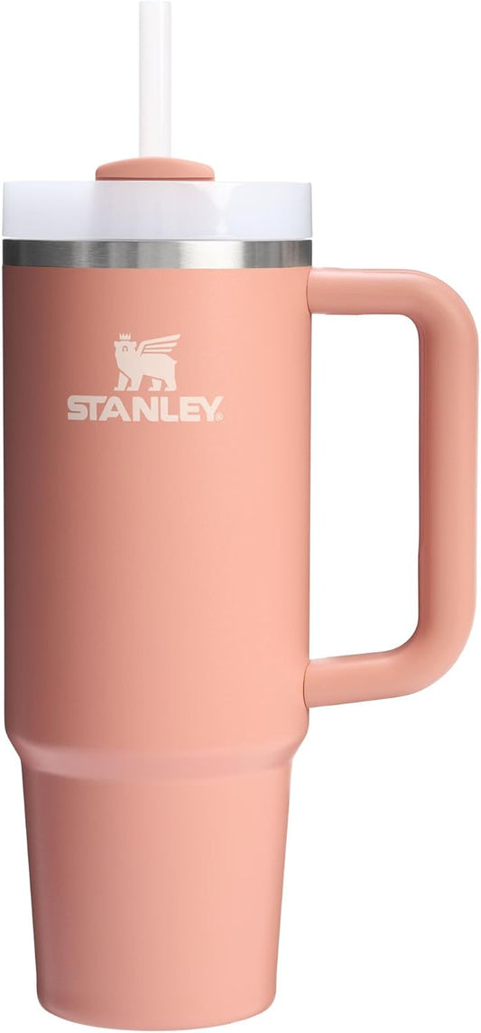 Stanley Quencher H2.0-Vaso de acero inoxidable con asa, pajilla y t...