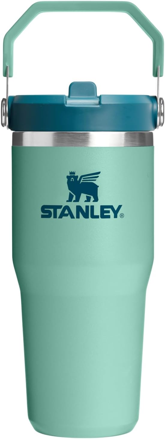 Stanley IceFlow 2.0 - Vaso con pajita, 14 onzas, color verde primav...