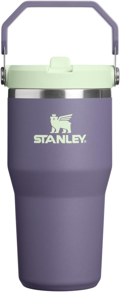 STANLEY IceFlow 2.0 - Vaso con pajita, 20 onzas, color morado | Asa...