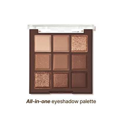 Paleta de sombras dasique #11 Chocolate Fudge