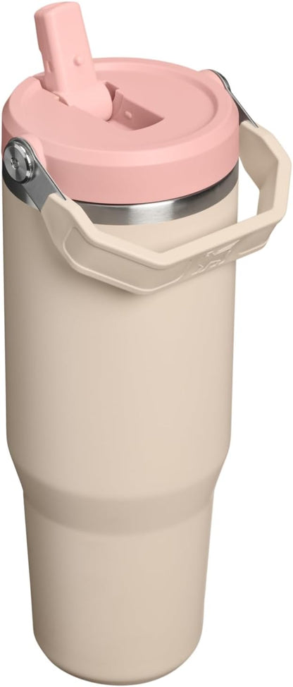 STANLEY IceFlow 2.0 - Vaso con pajita, 30 onzas, color champán | As...