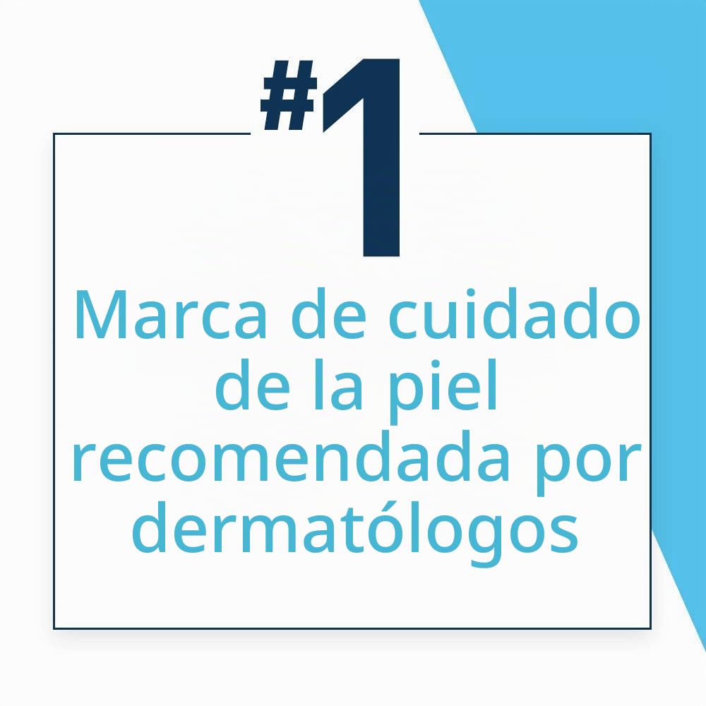 CeraVe SA Crema hidratante, exfolia y suaviza la piel áspera, 12 on...