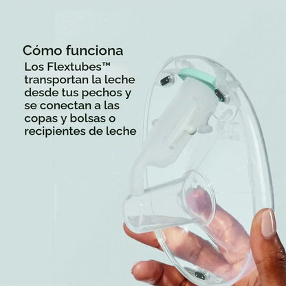 Willow - Tubos flexibles de extractor de leche 360 - para uso de re...