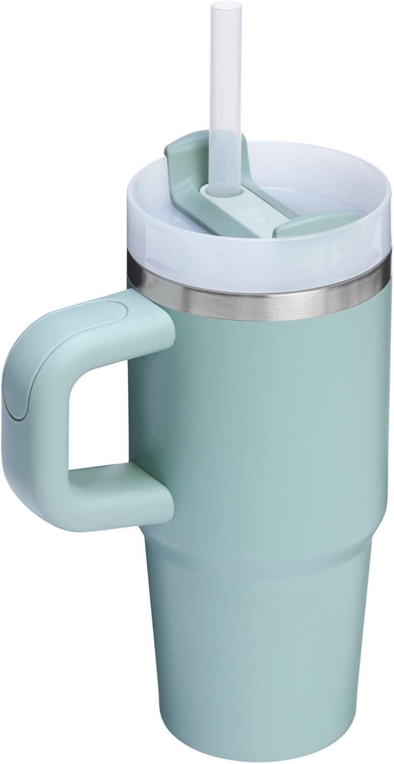 STANLEY Quencher H2.0 - Vaso con mango y popote de 14 onzas | Tapa...