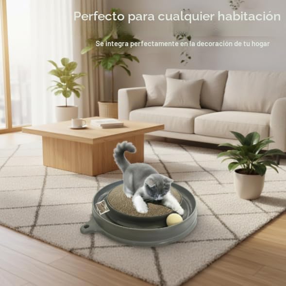 AUOON - Rascador de juguete para gatos y gatitos de interior, color...