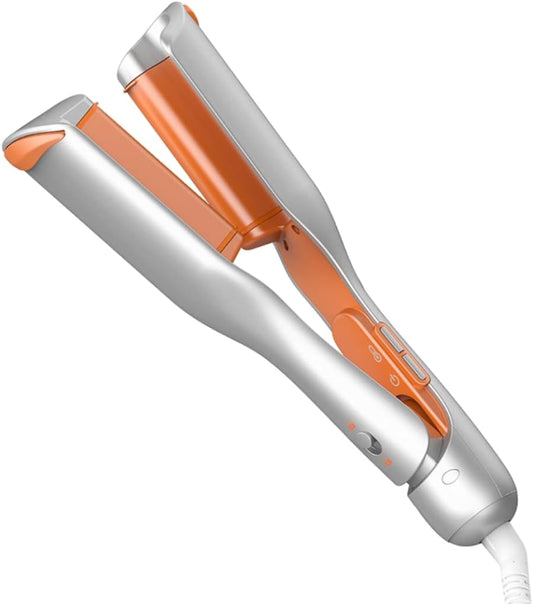 SHEGLAM Onduladora profunda de 0.75 pulgadas para cabello corto, li...