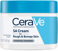 CeraVe SA Crema hidratante, exfolia y suaviza la piel áspera, 12 on...