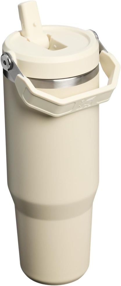 STANLEY IceFlow 2.0 - Vaso con pajita, 30 onzas, almendra tostada |...