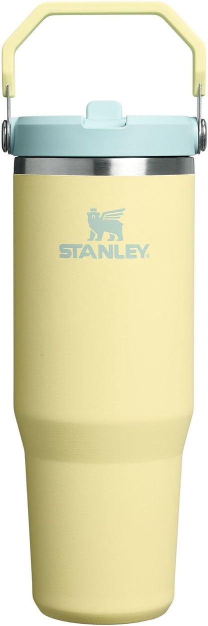 Stanley IceFlow 2.0 - Vaso con pajilla abatible con asa, 30 onzas,...