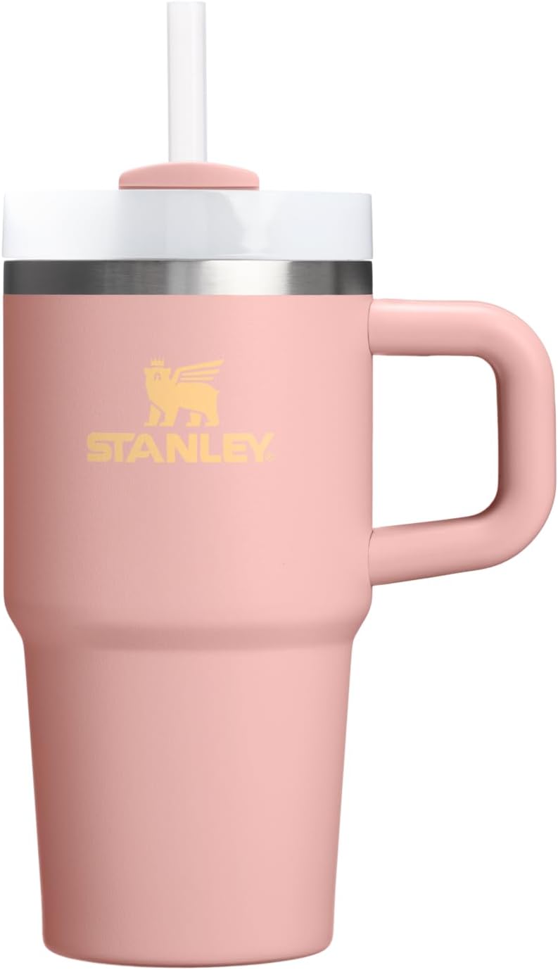 STANLEY Quencher H2.0 Flow State - Vaso de 20 onzas, color rosa mel...