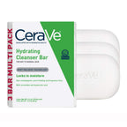 Barra de Limpieza Hidratante CeraVe, Limpiador Corporal y Facial Si...