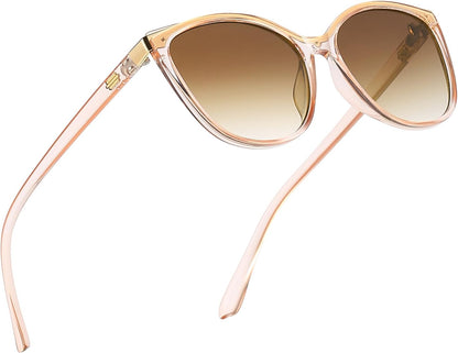 Colrea Gafas de Sol Modernas con Forma de Ojo de Gato para Mujer, E...