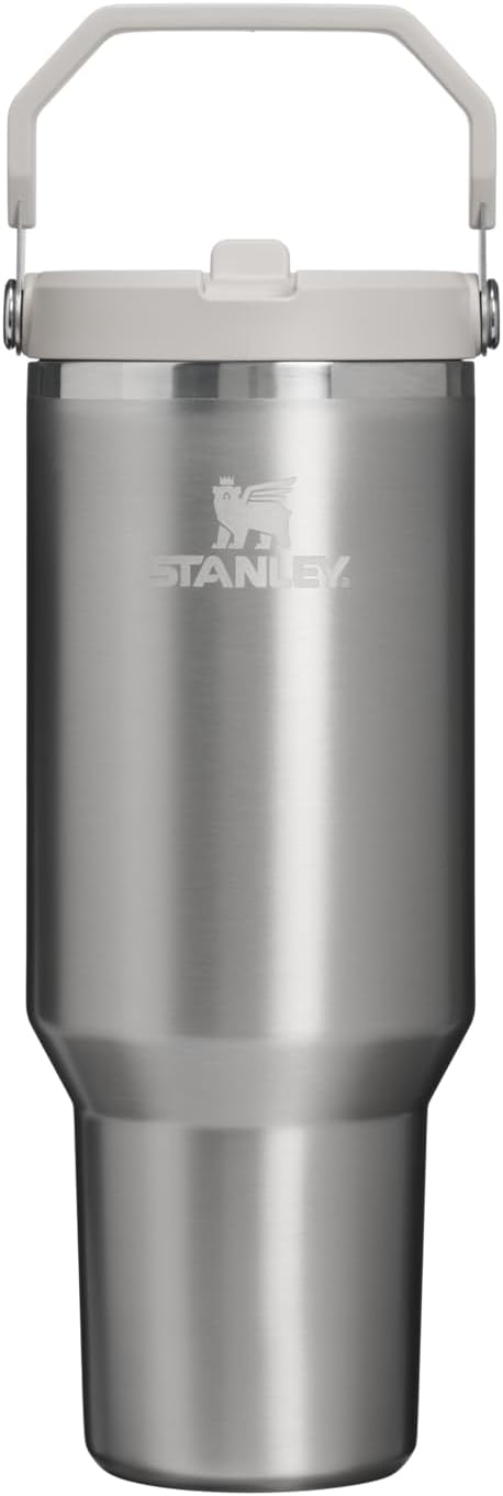 STANLEY IceFlow 2.0 - Vaso con pajita, 40 onzas, acero inoxidable c...
