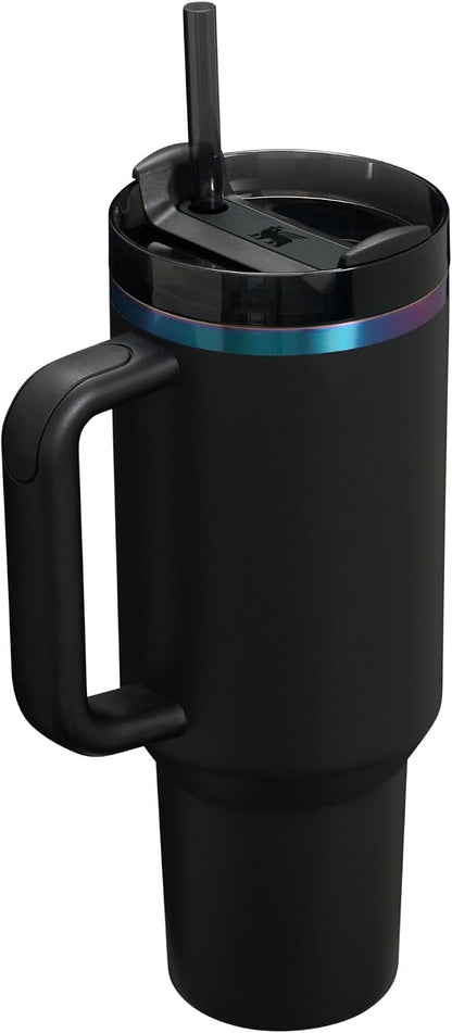 STANLEY Quencher H2.0 Flow State - Vaso de 40 onzas, color negro cr...