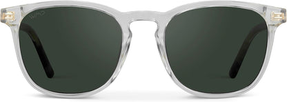 WMP Eyewear - Gafas de sol polarizadas modernas y redondas para hom...