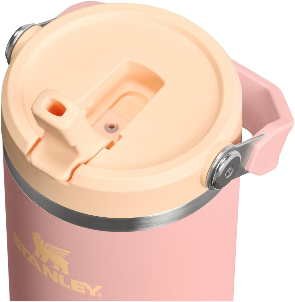 STANLEY IceFlow 2.0 - Vaso con pajita, 30 onzas, rosa melocotón | A...