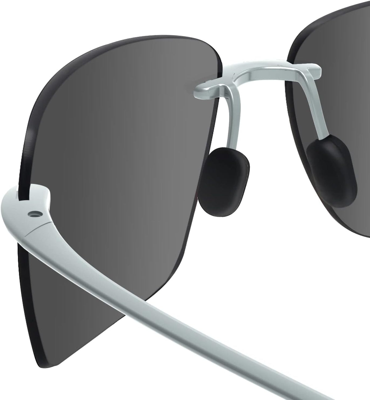 JULI Gafas de sol deportivas para hombres y mujeres, marco Tr90 sin...