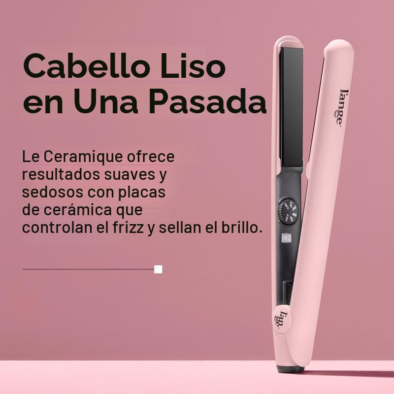 L'ANGE HAIR Le Ceramique - Plancha de pelo de 1 pasada | Planch...