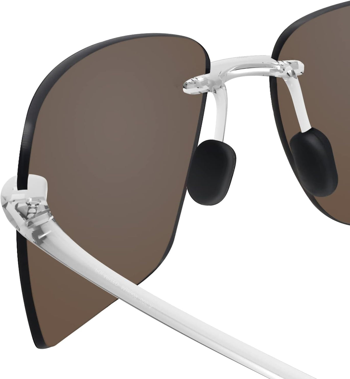 JULI Gafas de sol deportivas para hombres y mujeres, marco Tr90 sin...