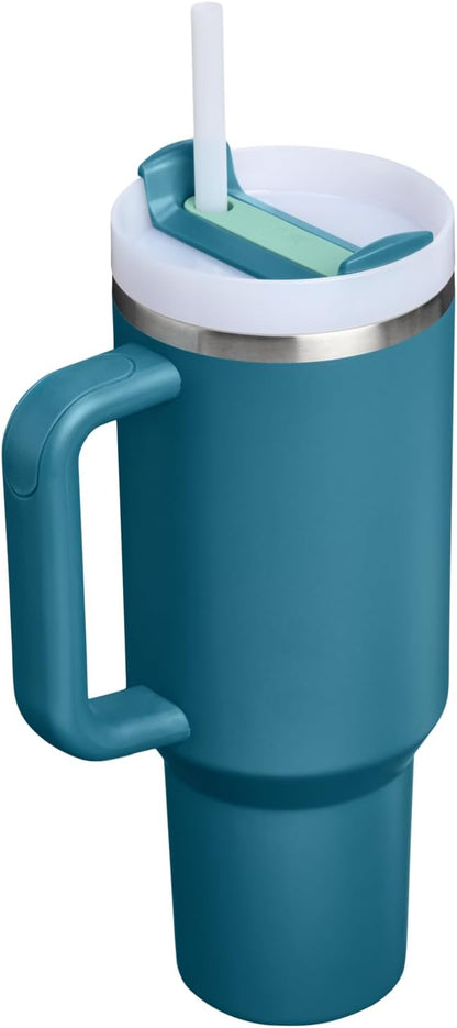 STANLEY Quencher H2.0 Flow State - Vaso de 40 onzas, color verde az...