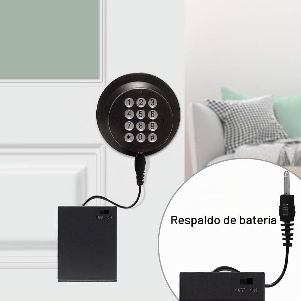 Signstek cerradura electrónica y digital para puerta de seguridad