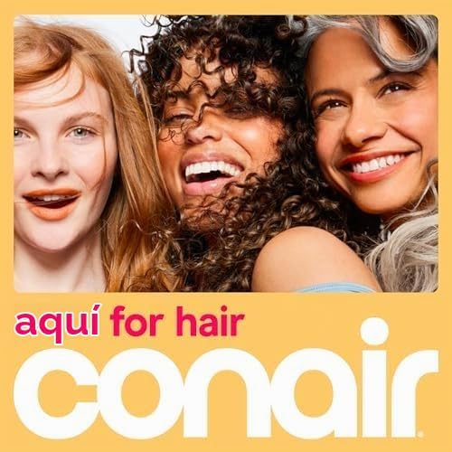 Conair - Plancha rizadora extra larga, doble cerámica, 1 1\/2 pulga...