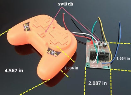 Kit de barco RC 2.4G con motor y hélice, modelo de barco de control...