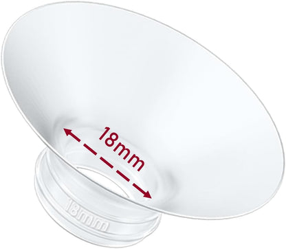 1 pieza de inserto de brida para extractor de leche de 18 mm compat...