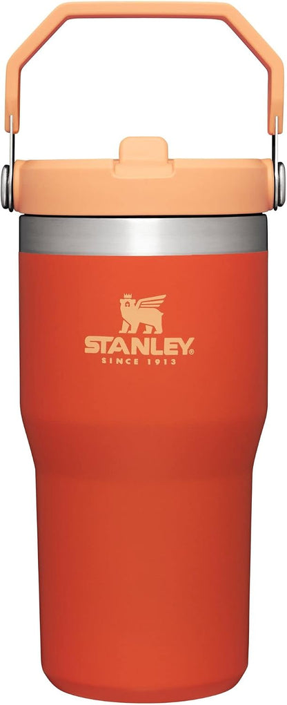 Vaso Stanley IceFlow Flip con pajita y asa, 20 oz | Tapa giratoria...