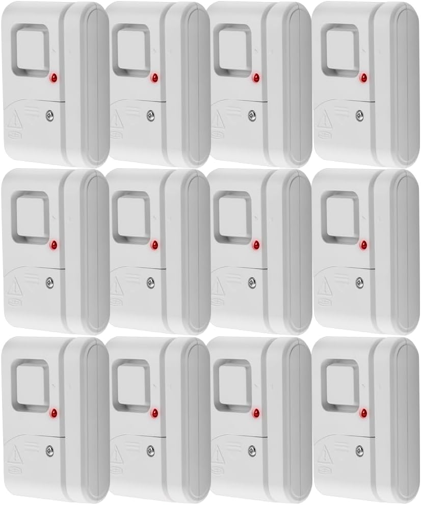 UltraPro Alarma de seguridad personal para ventanas y puertas, paqu...