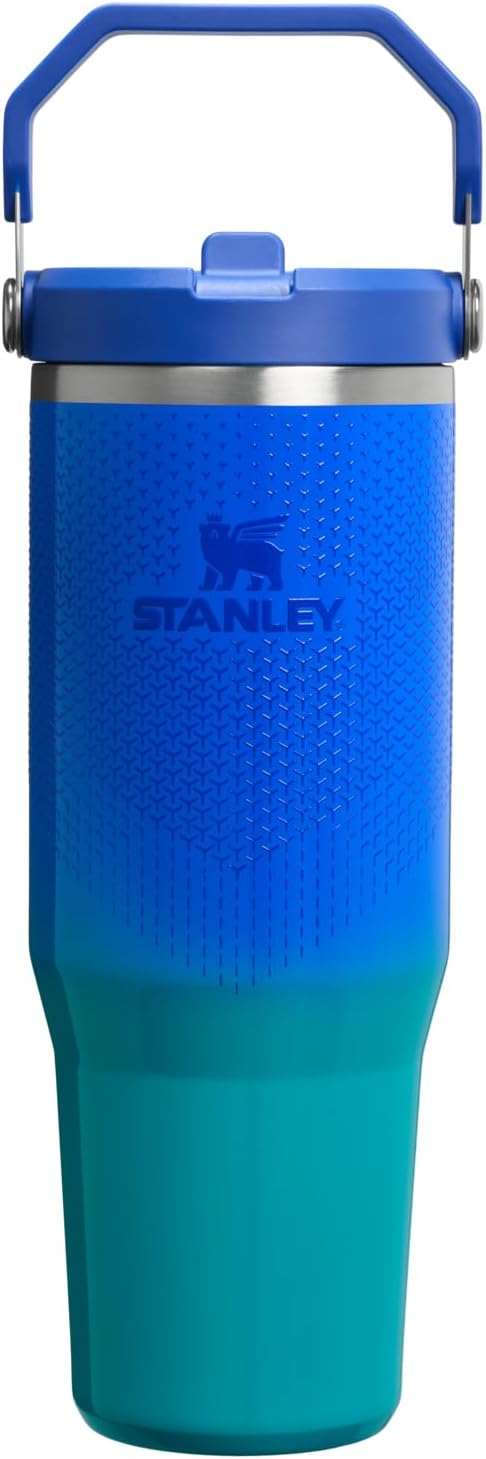 Vaso con pajita abatible STANLEY IceFlow 2.0, 30 oz, Pacific Hyperg...