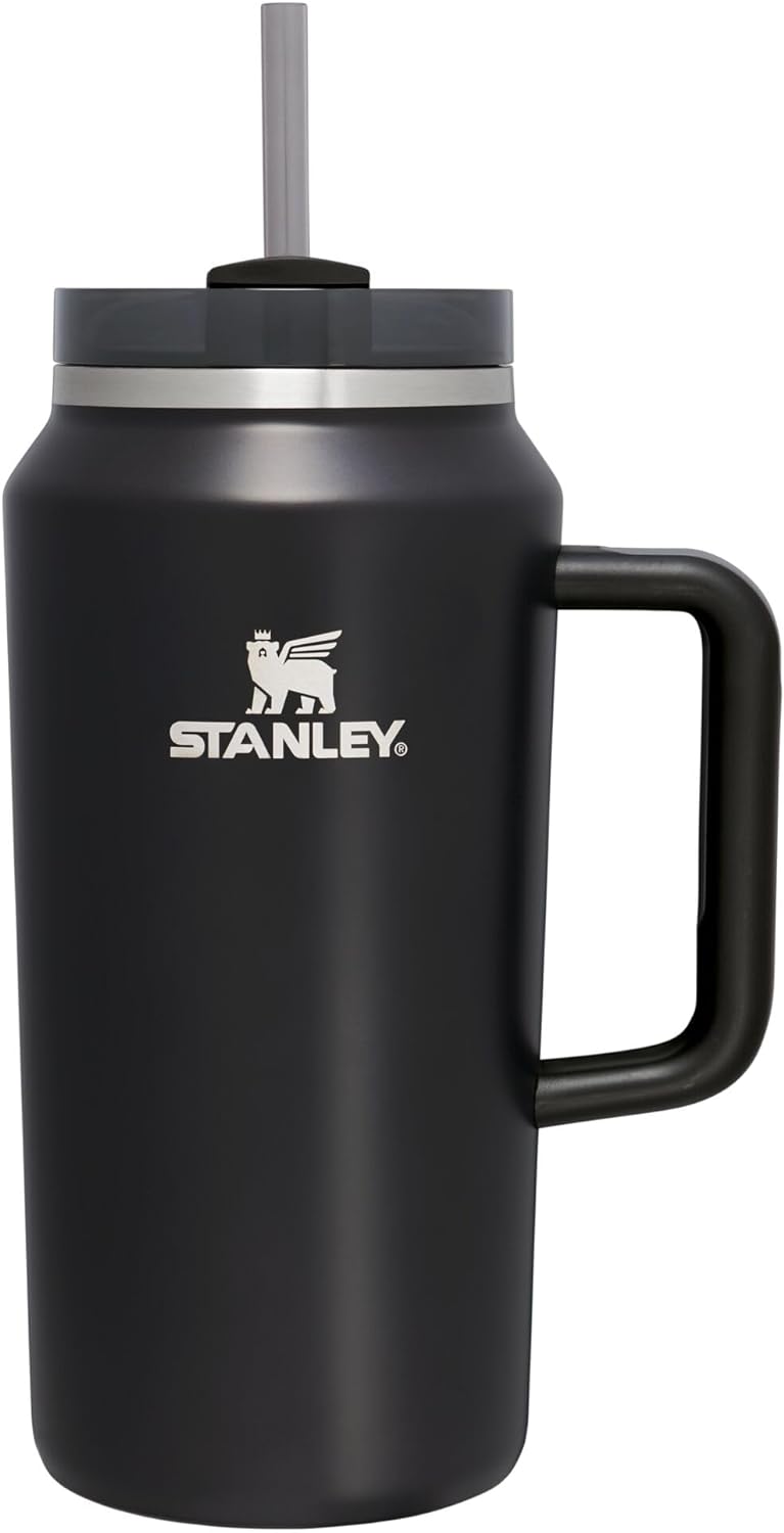 STANLEY Quencher H2.0 Flow State - Vaso de 64 onzas, color negro br...