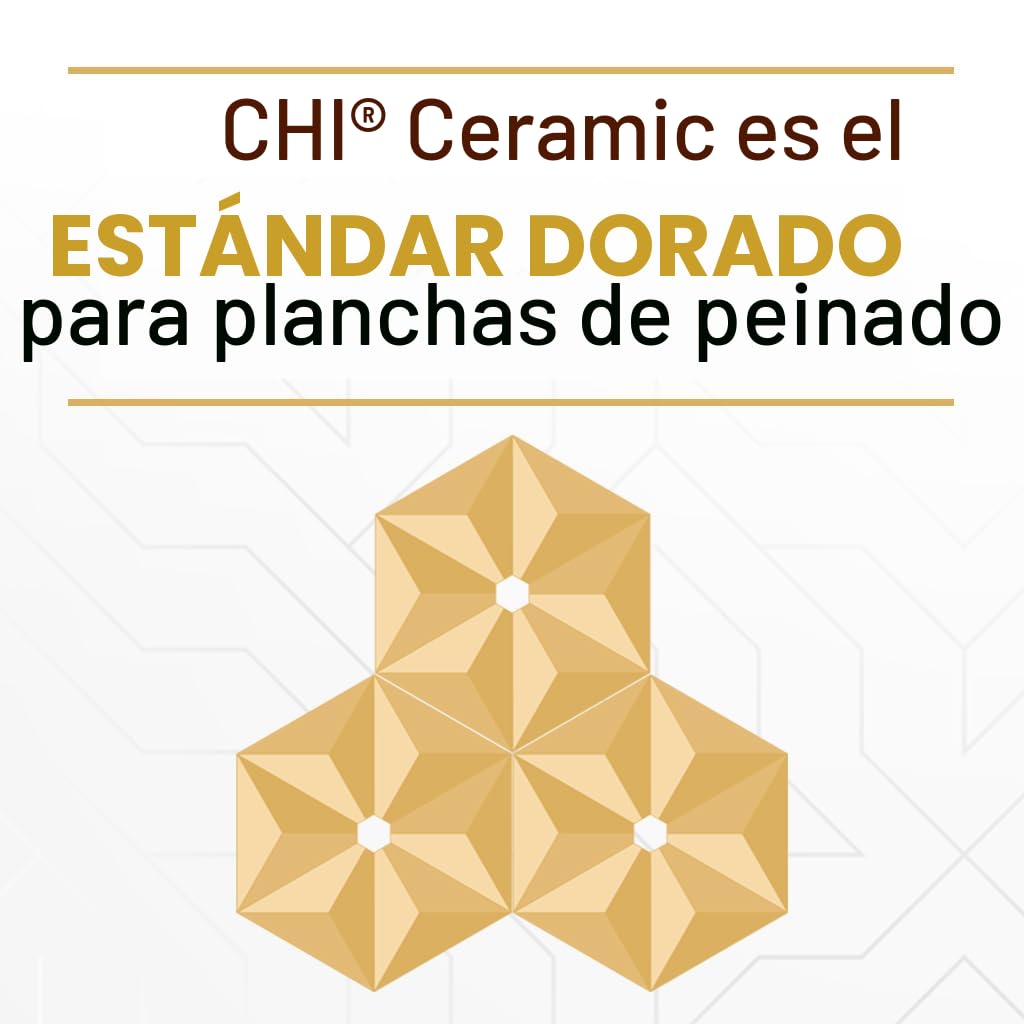 Plancha de pelo con plancha plana de 1" de cerámica con infusión de...