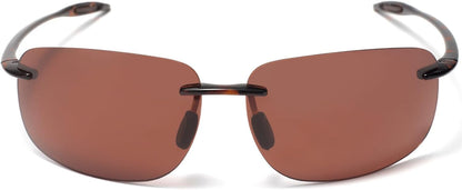 JULI Gafas de sol deportivas para hombres y mujeres, marco Tr90 sin...