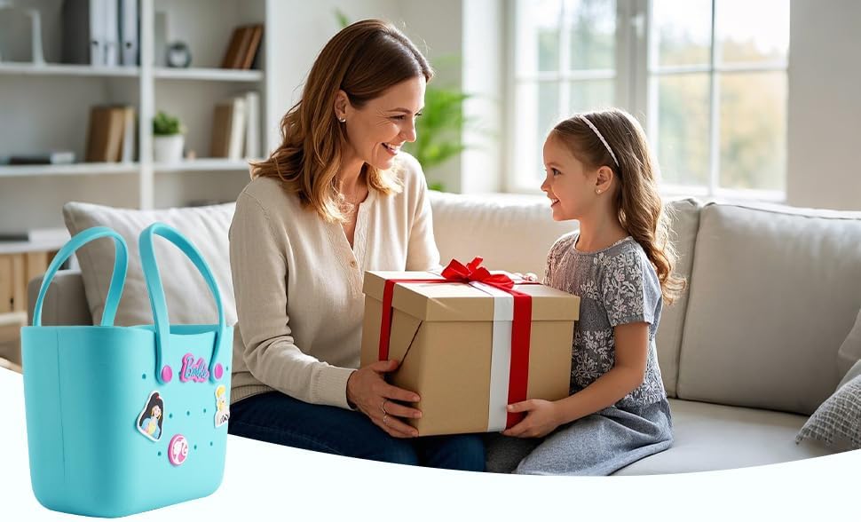 MINISO - Bolsa de mano Barbie, bolsa impermeable de goma pequeña |...